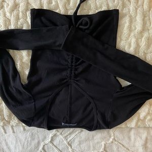 Abercrombie Black Long Sleeve Top Size S
